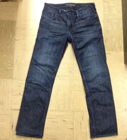 Guess Lincoln Slim Straight Pants for Men / Blue 31 x 32