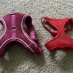 BRAND NEW - 2 XS Dog Harnesses