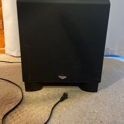 Klipsch KSW-10 subwoofer.