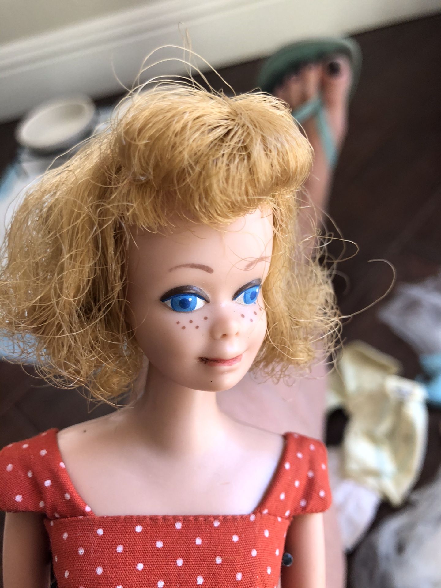 Vintage#3 Ponytail Barbie 1960, Ken Doll 1963, Midge Allan Skipper