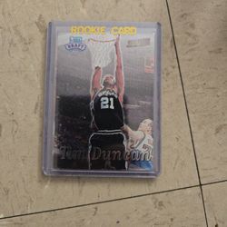 Tim Duncan Rc Card