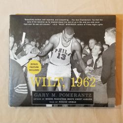 Wilt Chamberlain 1962 Audiobook CD Set G. Pomerantz NBA Basketball 76ers Lakers