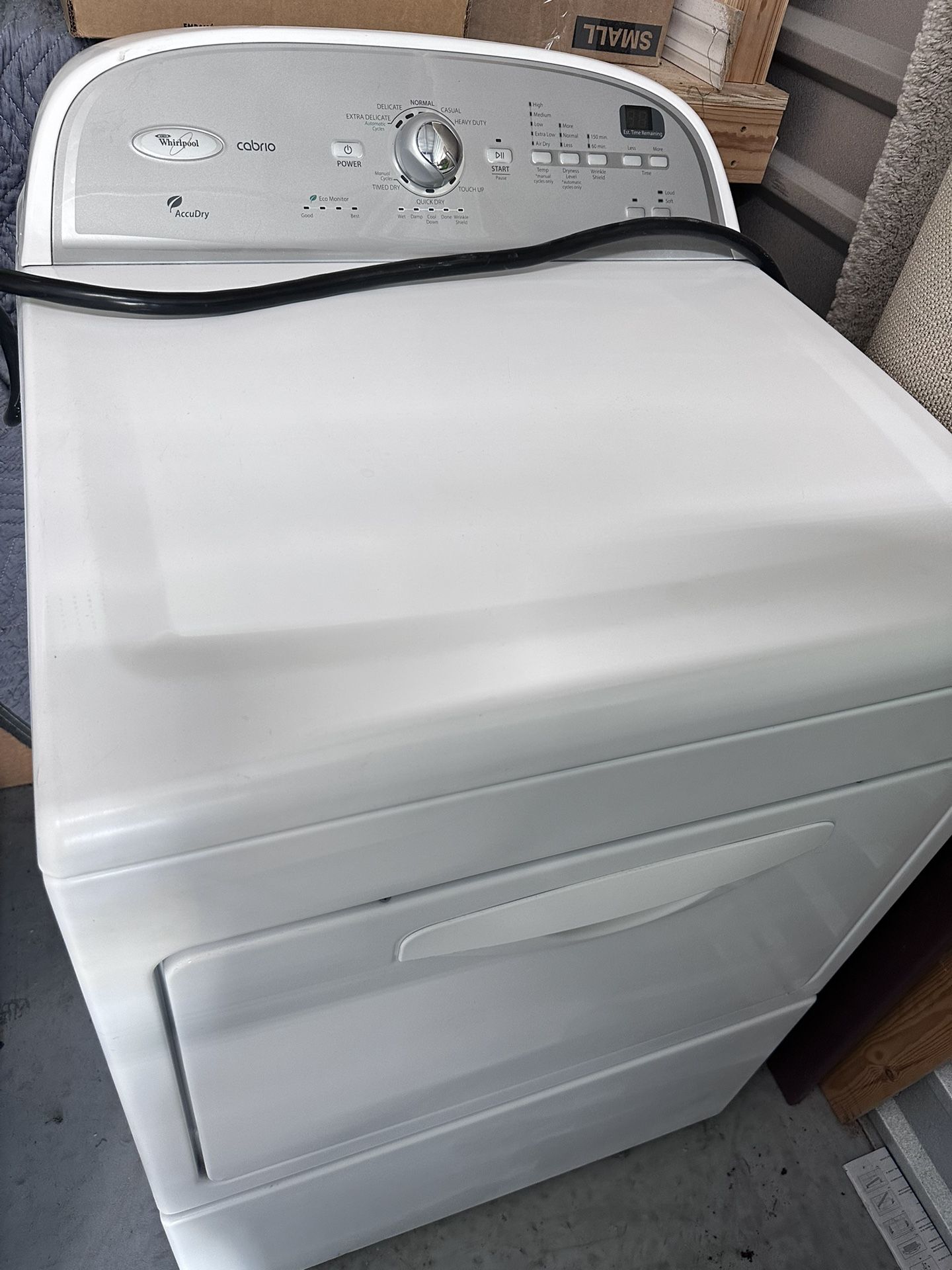 Whirlpool Cabrio Electric Dryer / Delivery
