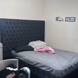 Queen Sized Bed Frame and Headboard 