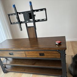 TV Stand W Shelves And Drawers