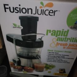 Fusion Juicer In Box, Used ONCE