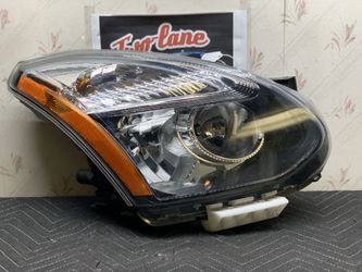 08-12 NISSAN ROGUE HALOGEN PASSENGER HEADLIGHT