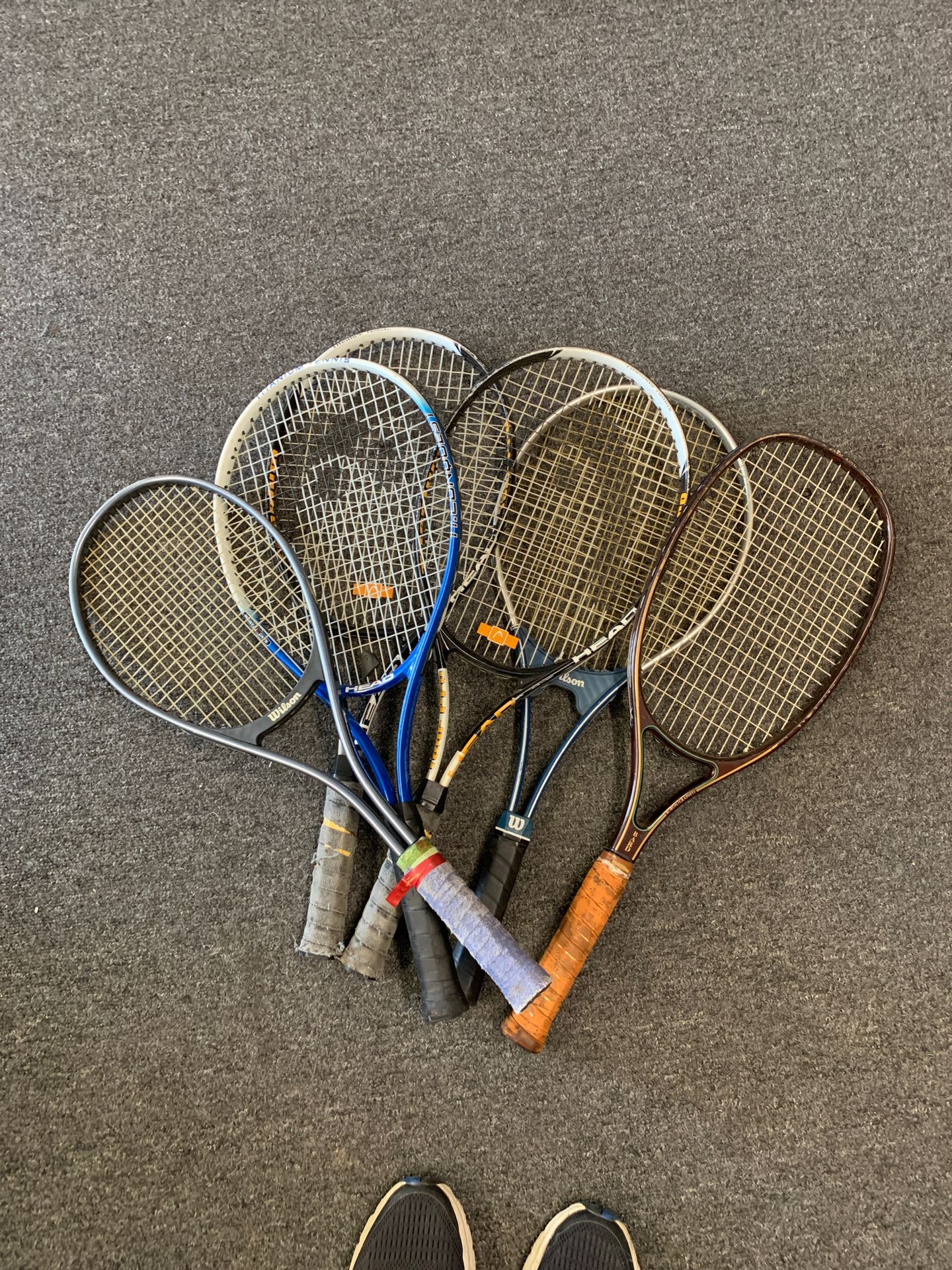 Tennis rackets 6x