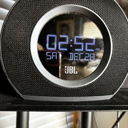 JBL Horizon Blue tooth Speaker, And Alarm Clock