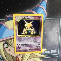 Alakazam Holo Base Set 2 Holo Pokemon Card