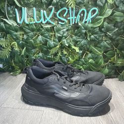 Vans U MTE Crosspath Low Hiking Shoe Men's Size 13 Triple Black