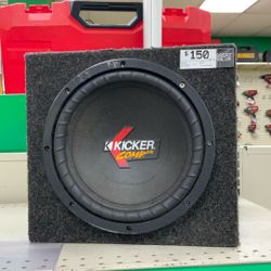 KICKER CAR WOOFER 