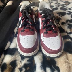 Burgundy AF1