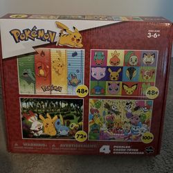Pokémon 4-in-1 Jigsaw Puzzle Multipack