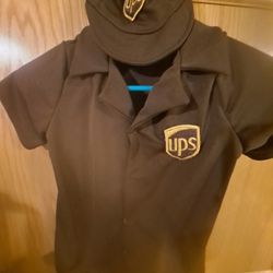 UPS child costume.