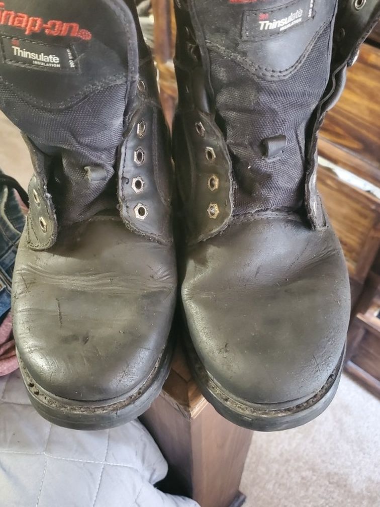 Snap-on Lace Up Boots