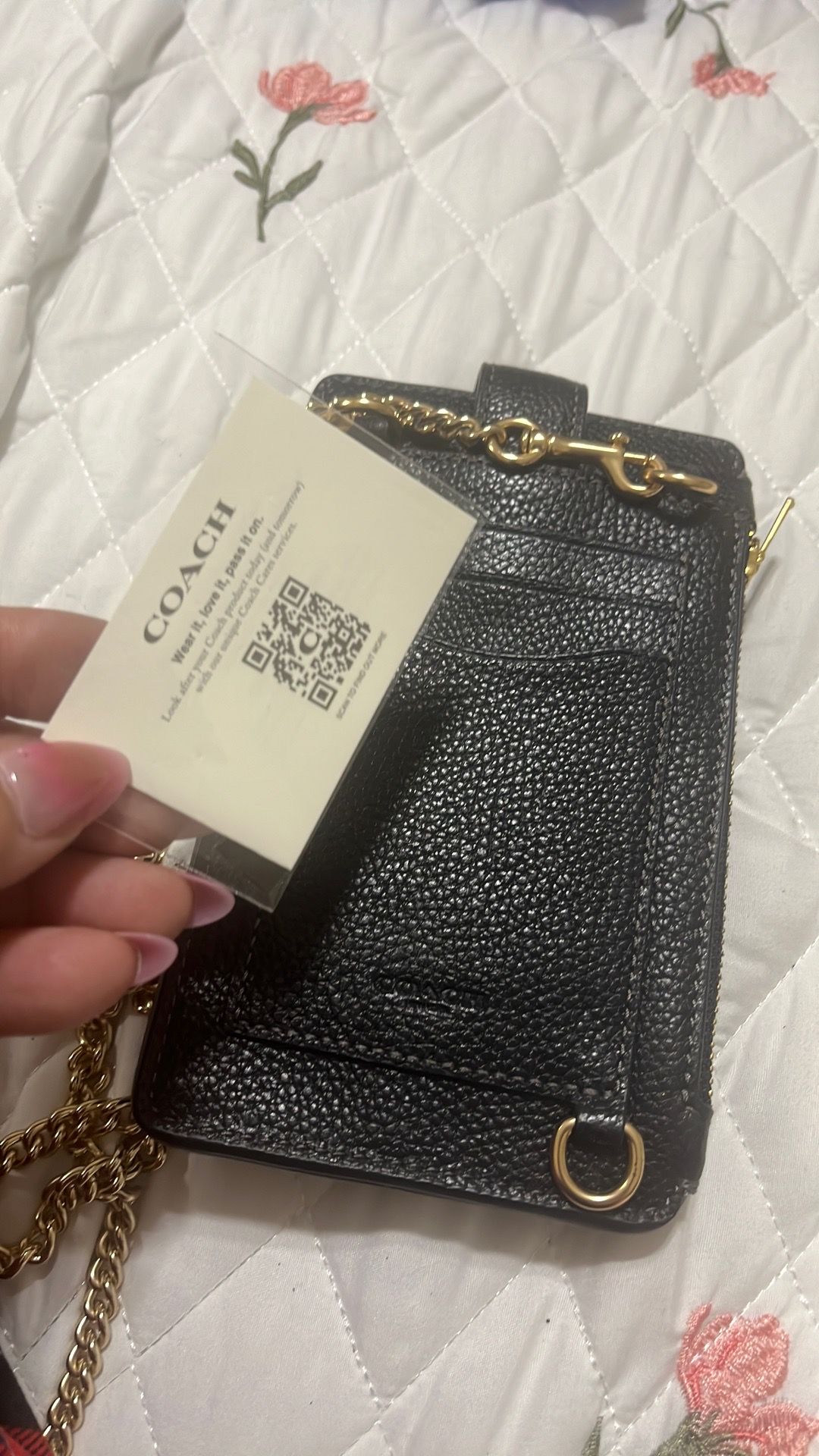 Case for cellphone. Coach. New.
