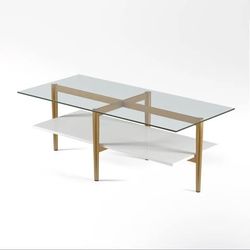 Otto Glass Top Coffee Table