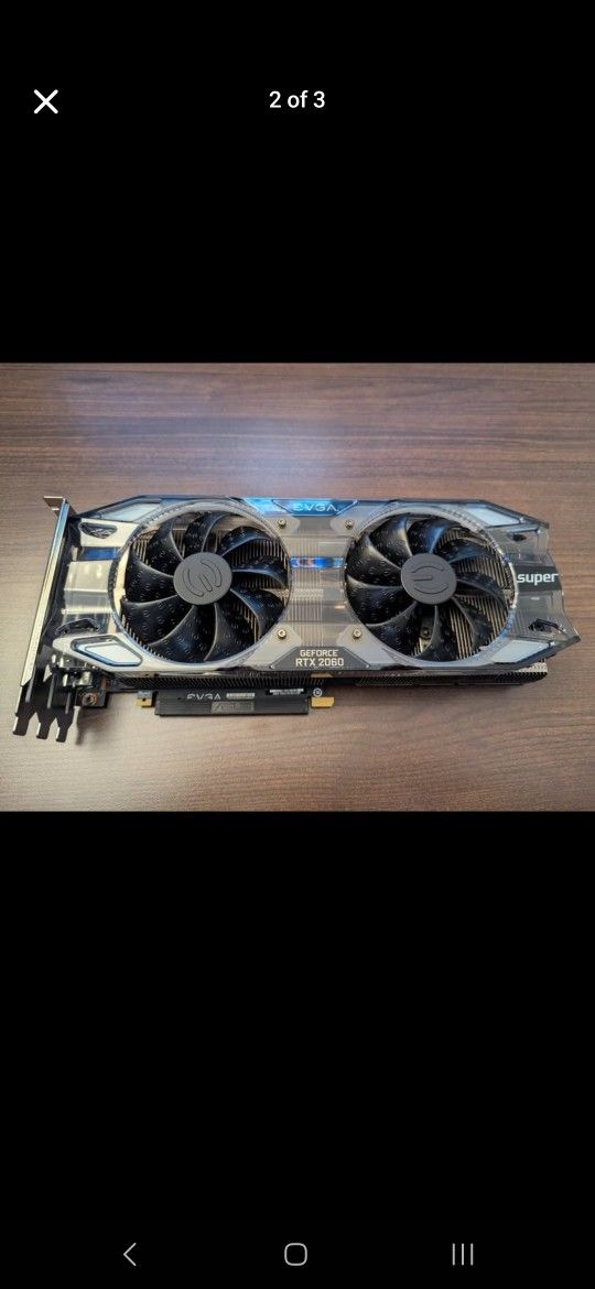 EVGA RTX 2060 SUPER GRAPHICS CARD
