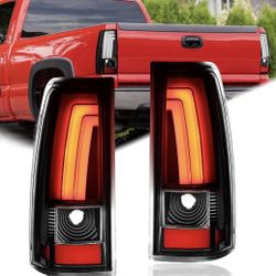 03-06 Chevy Silverado Sierra Vertical LED Strip Tail Lights