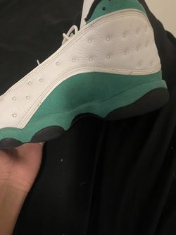 Jordan 13 Retro White Lucky Green (no Box)