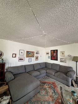 Grey Large Couch