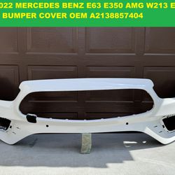 21-22 Mercedes Benz E350 E63 Front Bumper Cover AMG OEM