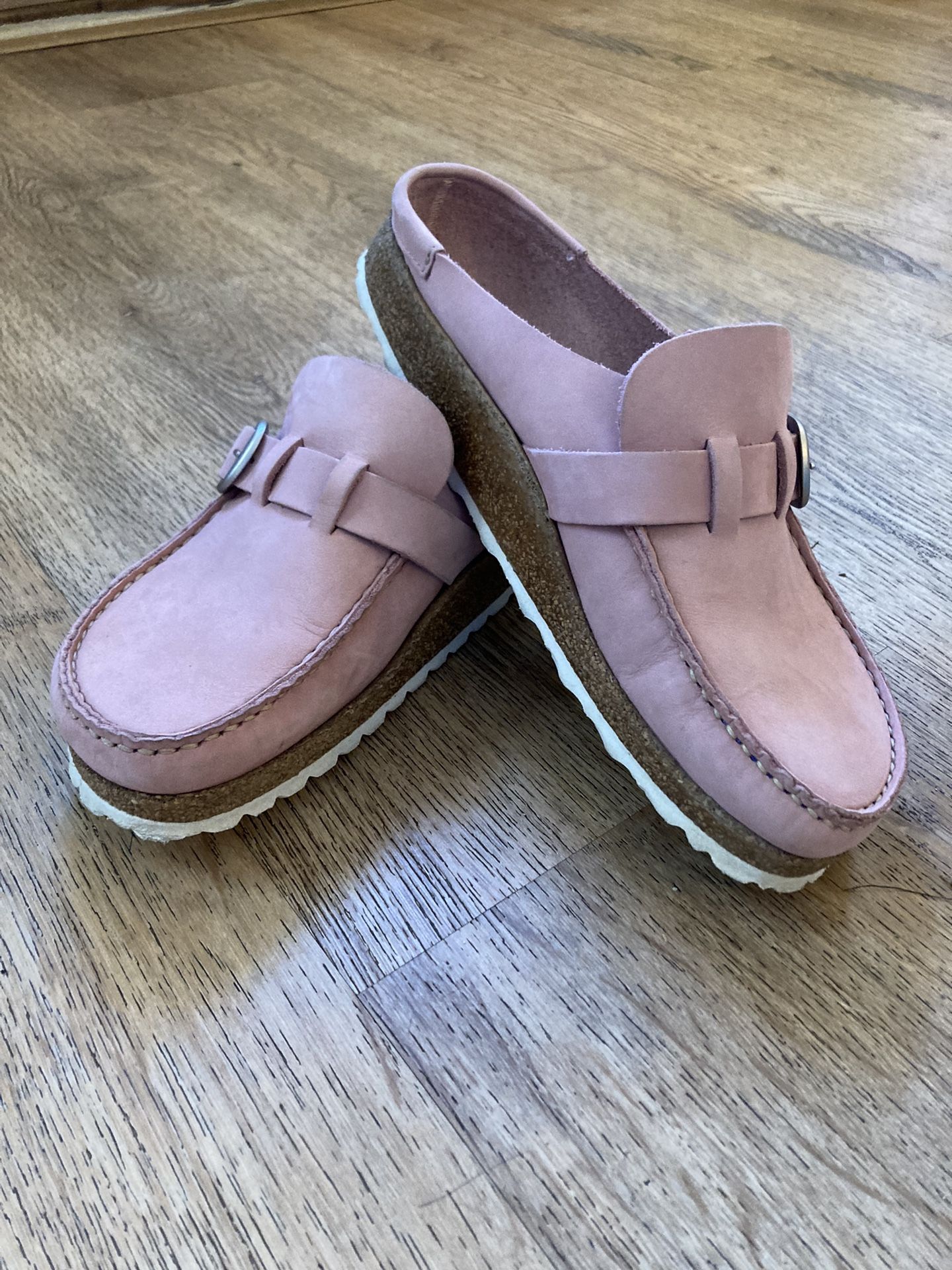 Pink Birkenstock Clogs