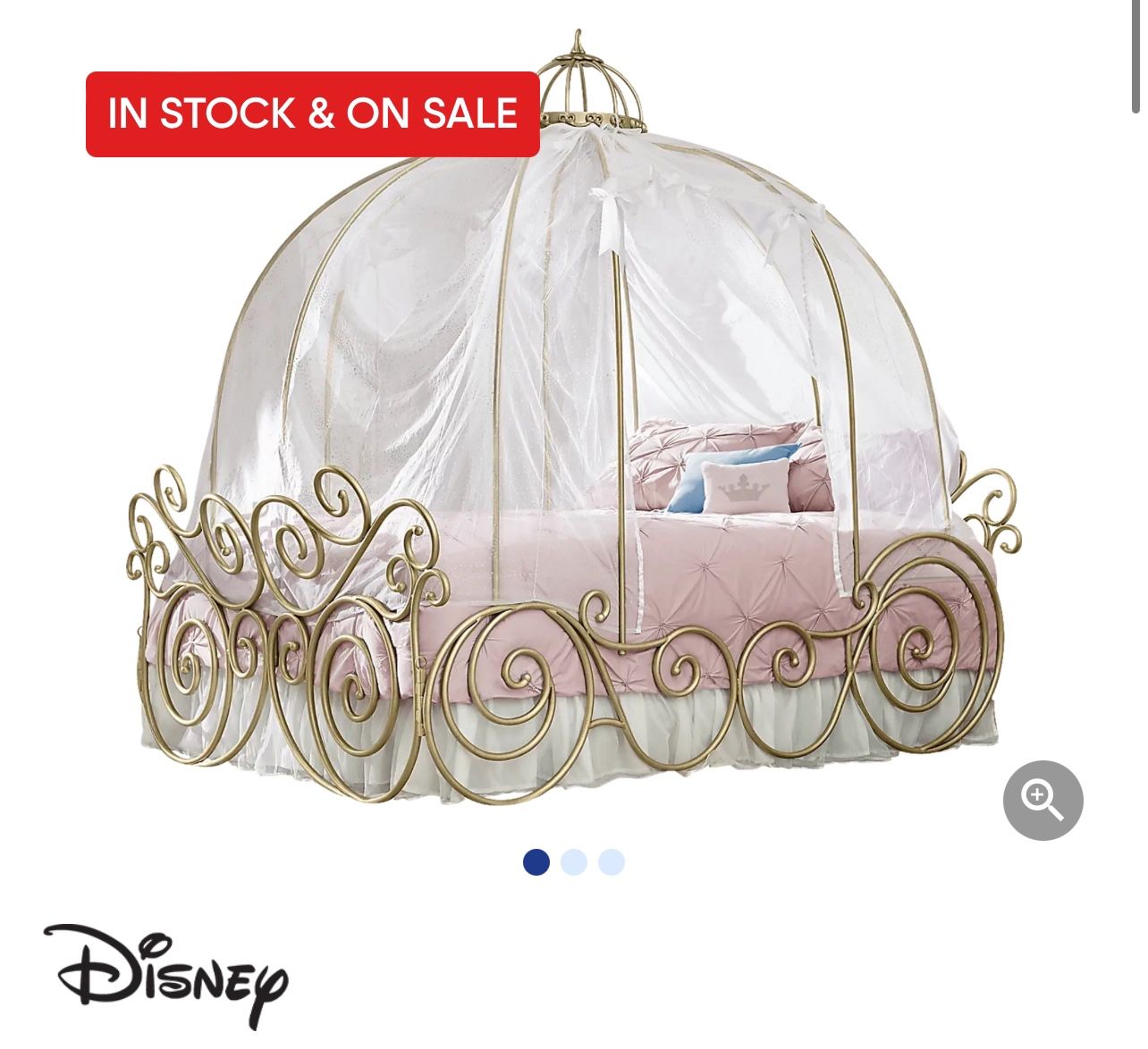 Twin Carriage Bed