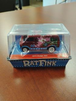 Rat Fink Chevy Van Auto world Slot van Brand new Rare
