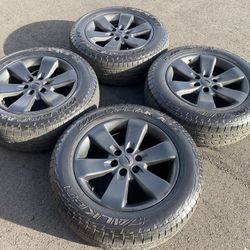 Factory 20” Ford f150 6 lug rims & AT tires   