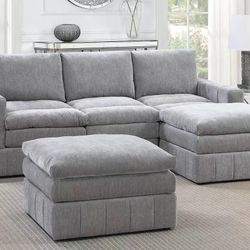 5 PIECE MODULAR SOFA SET 