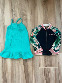 Girls Summer Dress and Jacket Bundle