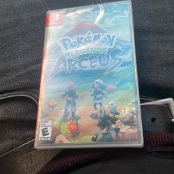 Nintendo switch game Pokémon legends arceus 