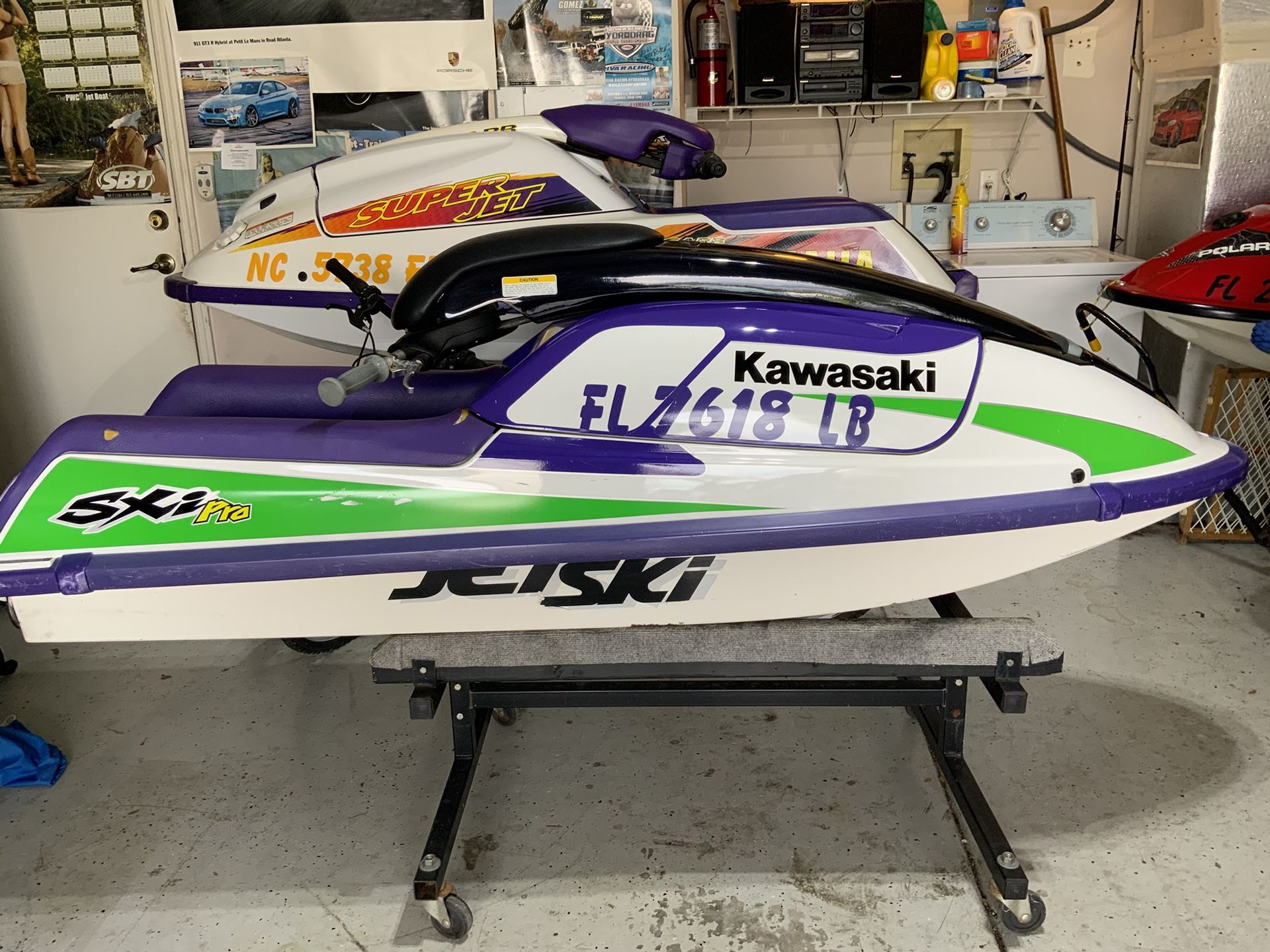 1998 Kawasaki 750 Sxi Pro - Sxr - Superjet Stand Up Jet Ski