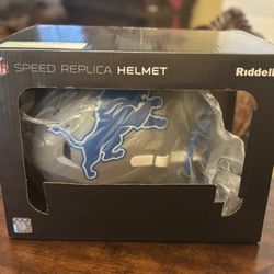 Aiden Hutchinson Signed NFL Full Sized Speed Replica Helmet