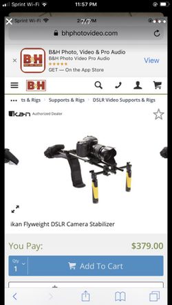 IKan flyweight stabilizer with followed focus!