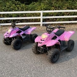 110cc Kids Quad Atv 4 Wheeler 
