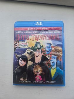 Hotel Transylvania Blu-ray DVD Includes Mini Movie