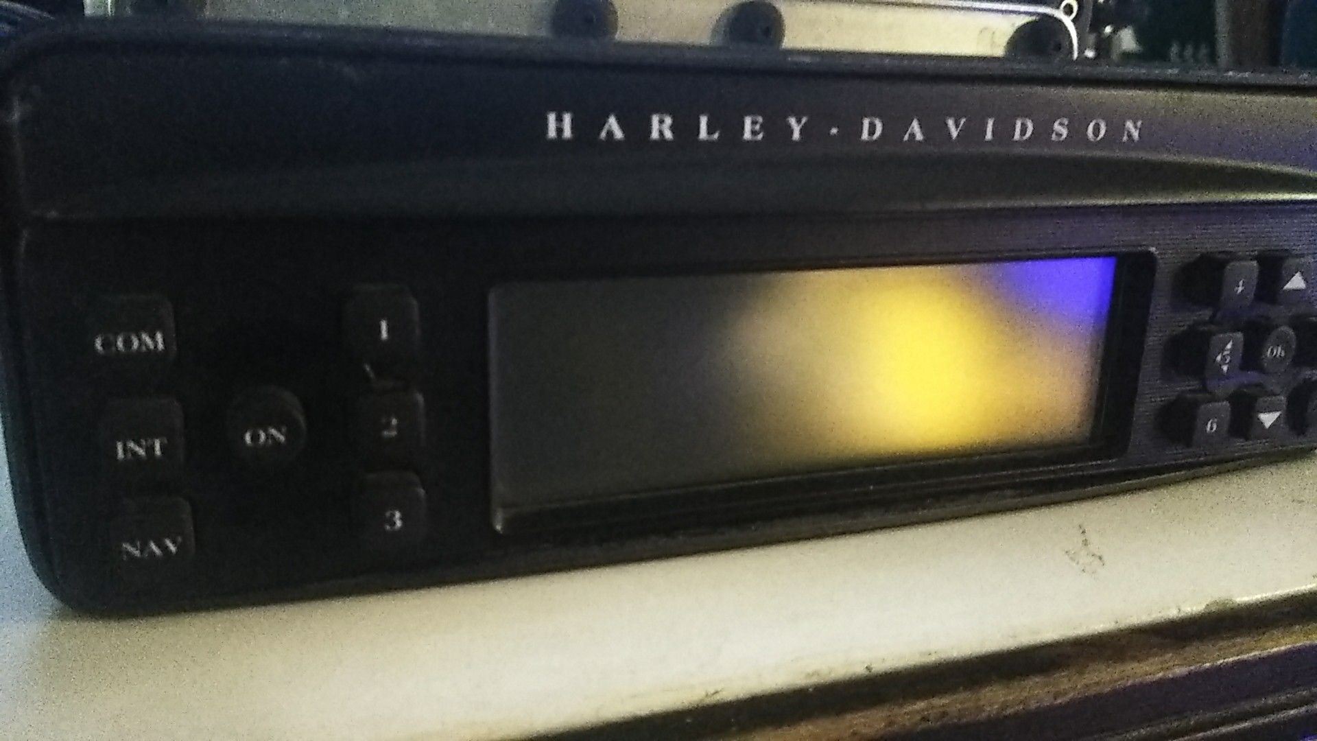 Harley Davidson motorcycle radio