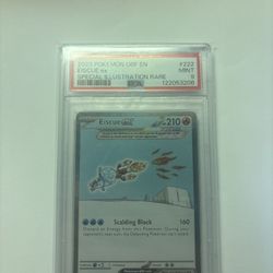 Pokemon Eiscue EX Special Illustration Rare 222/197 PSA 9