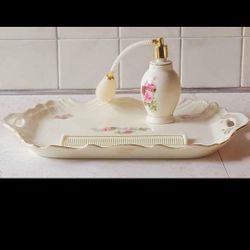Rare Vintage Vanity Tray By Baum Brothers 