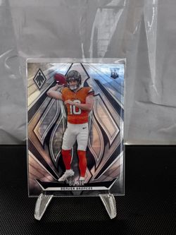 2024 Bo Nix Panini Phoenix Football Base Rookie Card RC #159 Denver Broncos