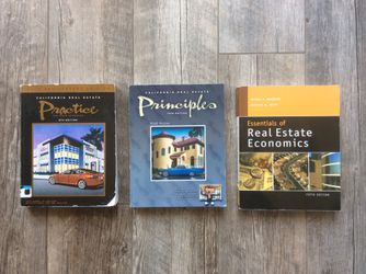 CA Real Estate Exam Licensing Books
