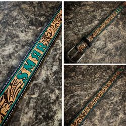 Custom Leatherwork (belts) 