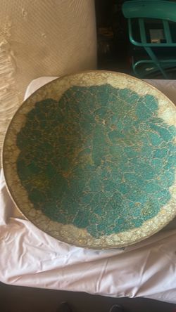 Large Decorative Mosaic Bowl