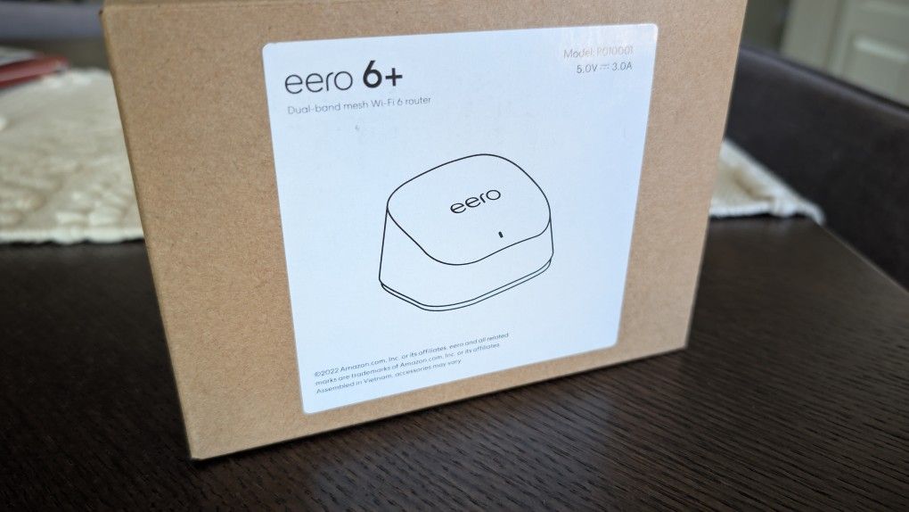 Dual Band Mesh Wifi 6 Router - Eero 6+