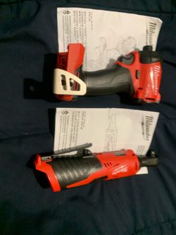 M18 Surge 1/4 HEX HYDRAULIC DRIVER 2761-20 $125 M12 CORDLESS RATCHET 2457-20 $80