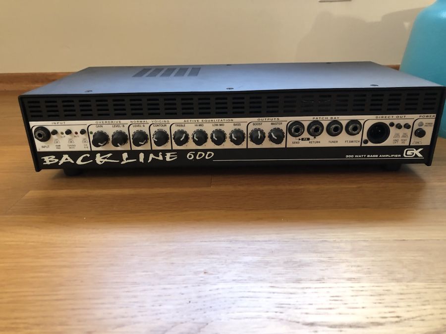 Gallien-Krueger Backline 600 Bass Head and Backline 410blx II Bass Cabinet