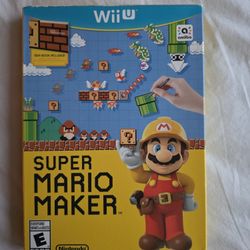 Super Mario Maker (Wii U) – Complete w/ Box – Tested